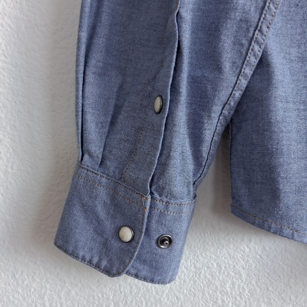 Howler Brothers Crosscut Deluxe Western Pearl Snap Embroidered Shirt - Picture 7 of 16